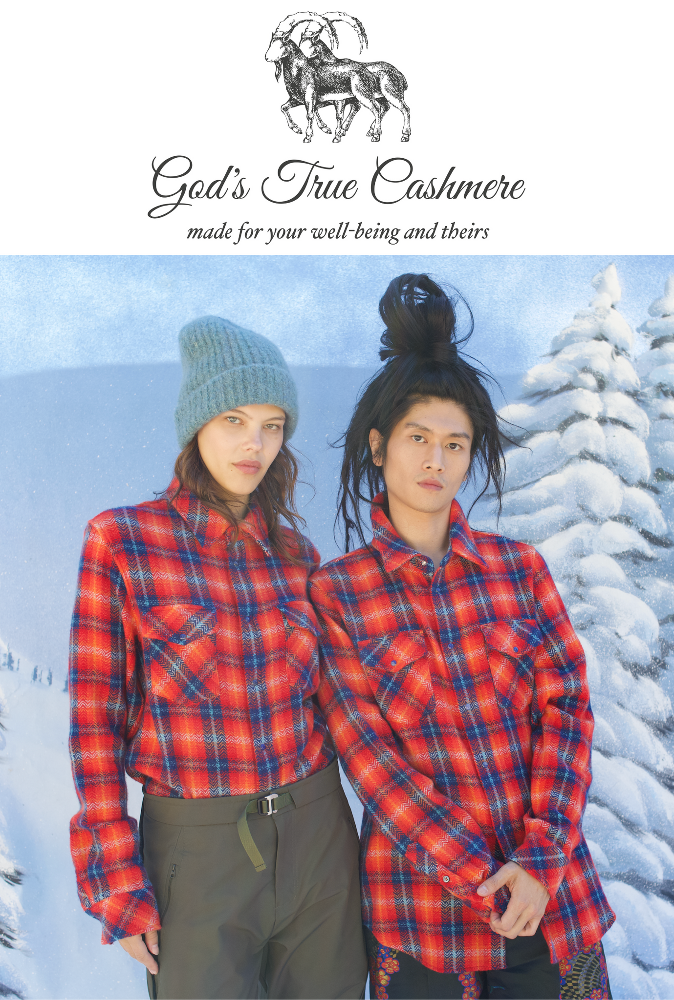 GOD
S TRUE CASHMERE FW24 COLLECTION IMAGE 