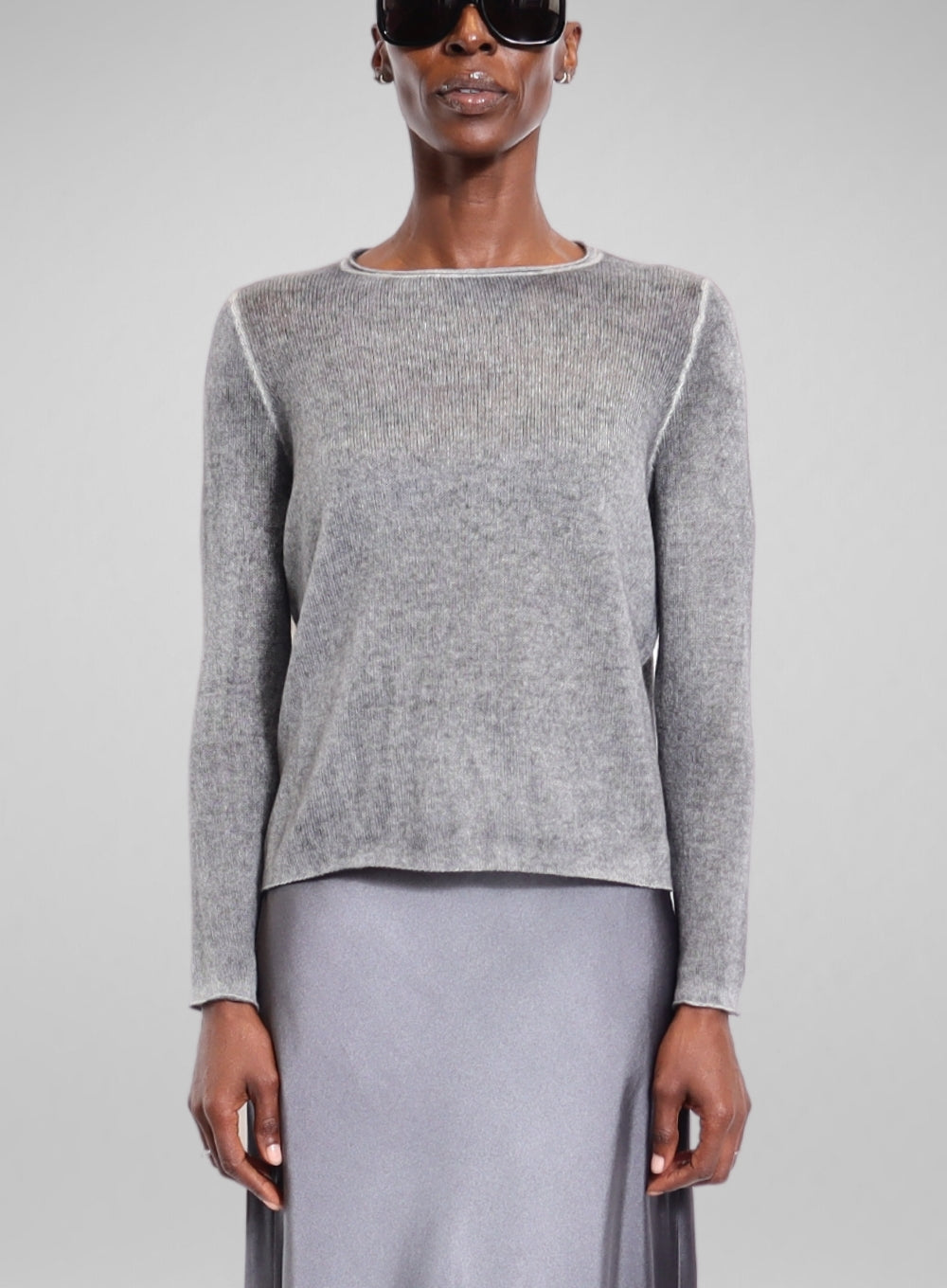 AVANT TOI | Light Cashmere Round Neck Pullover