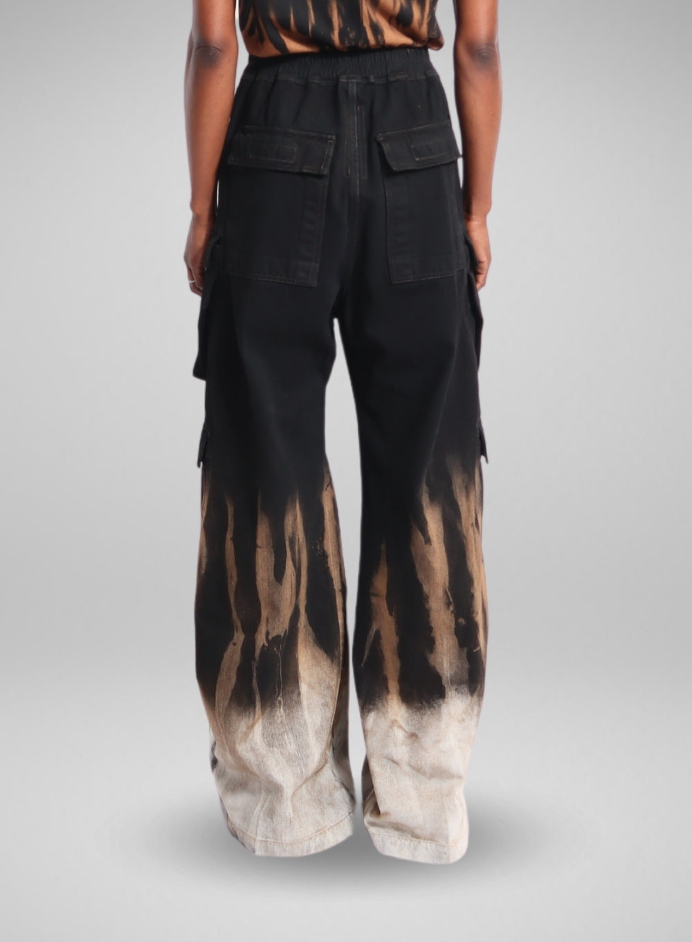 RICK OWENS DRKSHDW | Denim Double Cargo Jumbo Belas