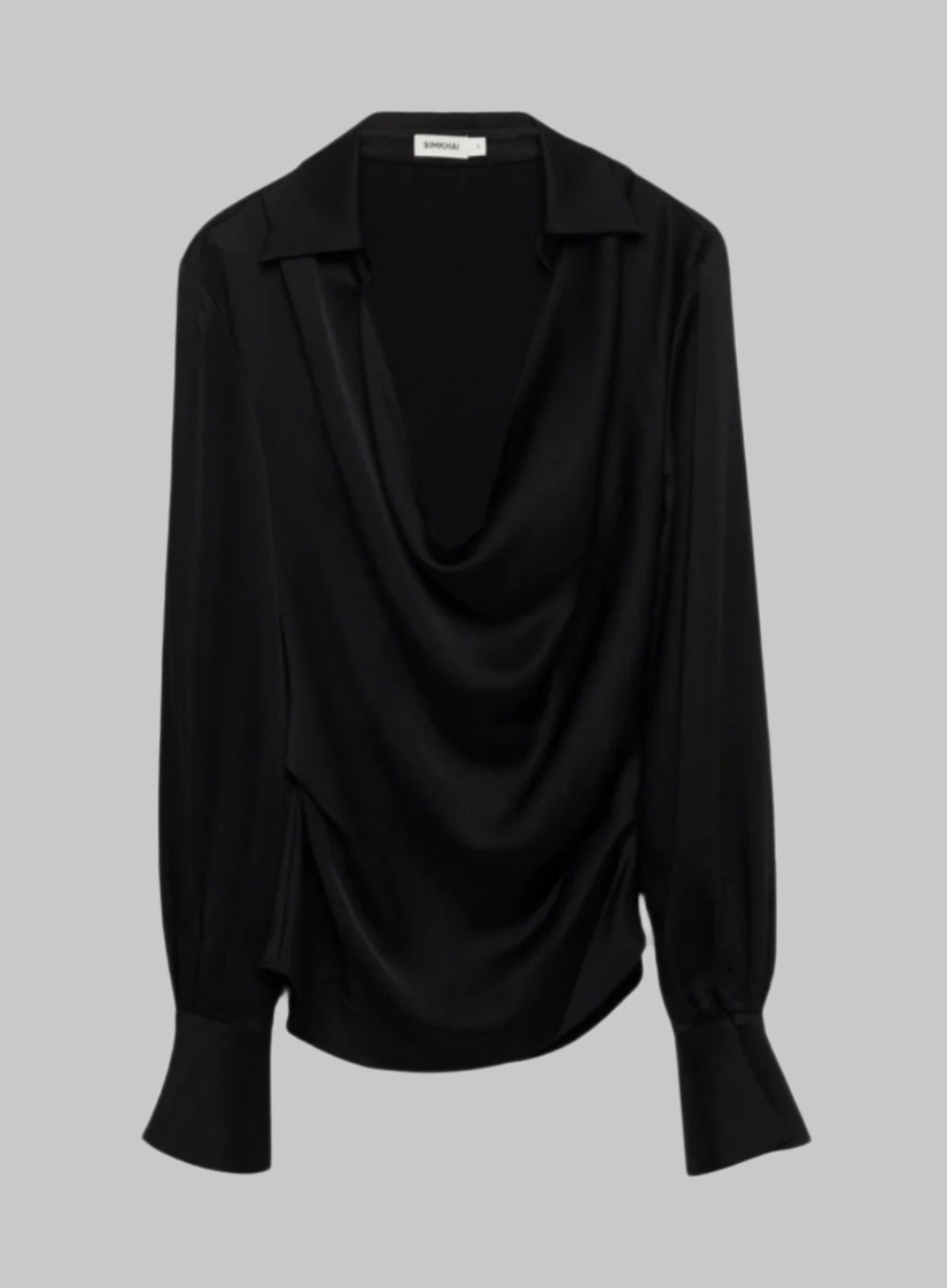 SIMKHAI | Symone Cowl Neck Top