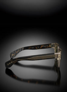 HOORSENBUHS | Model X Wheat Crystal Frame Sunglasses