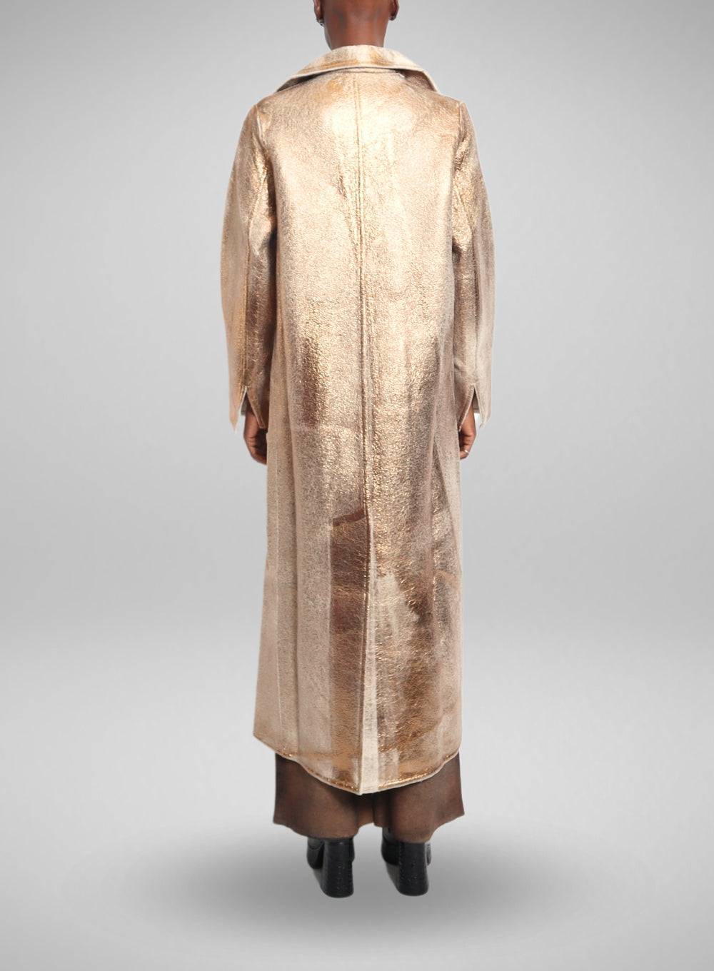 AVANT TOI | Laminated Long Rever Coat