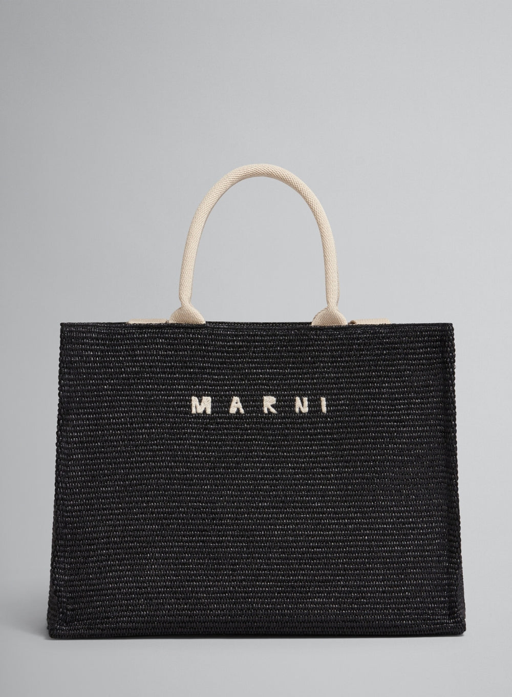 MARNI | Large Raffia Basket Tote