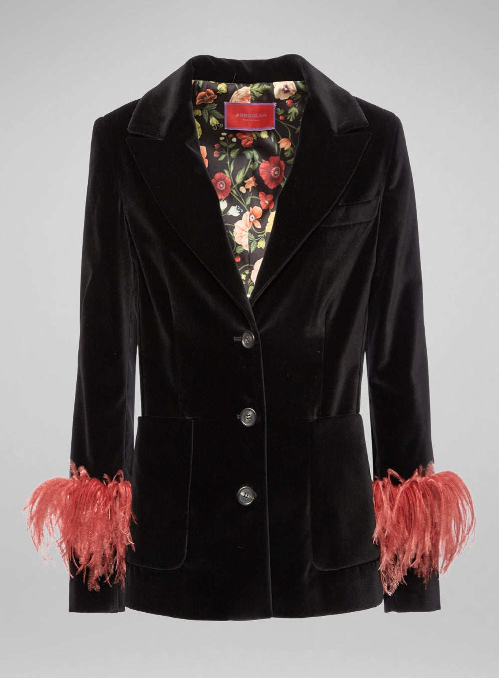 LA DOUBLEJ | Keaton Jacket With Feathers