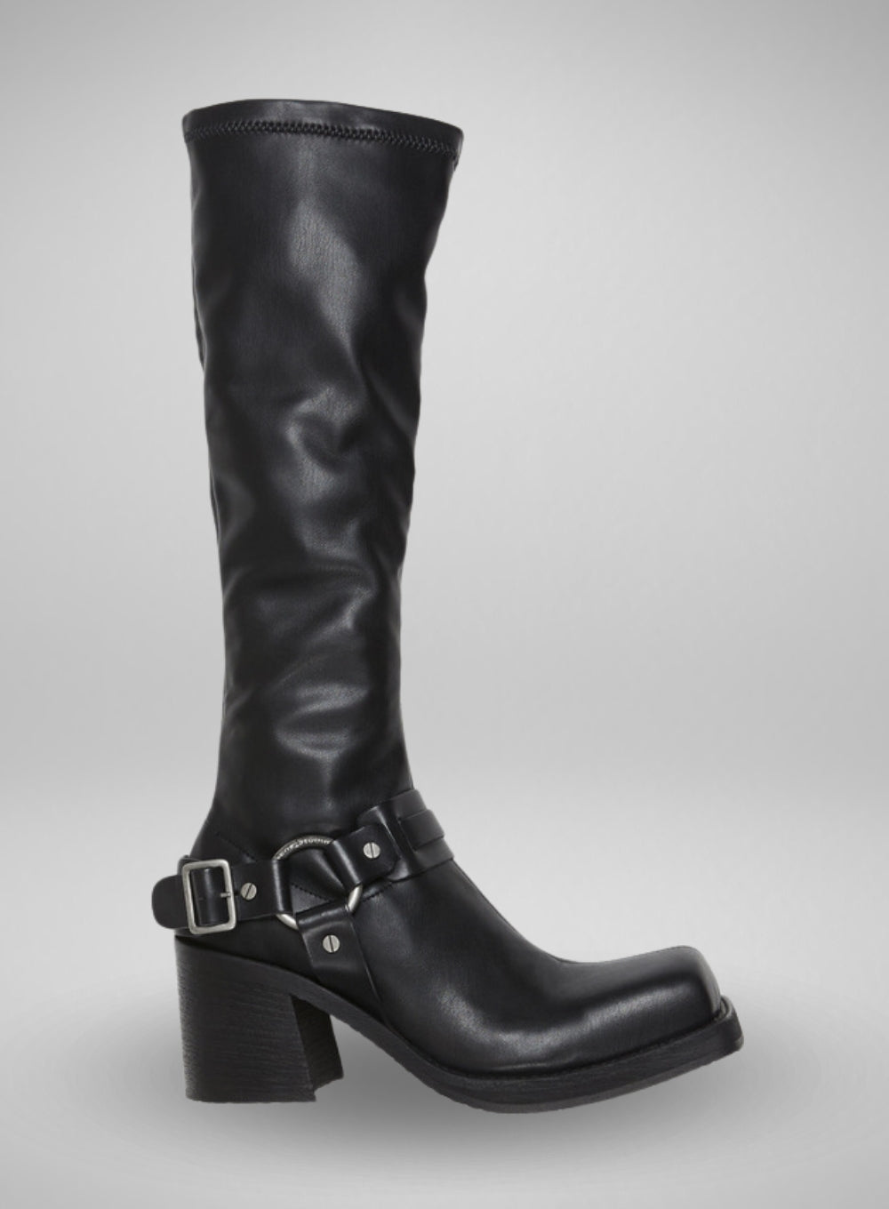 ACNE STUDIOS | Pull-On Heeled Buckle Boot