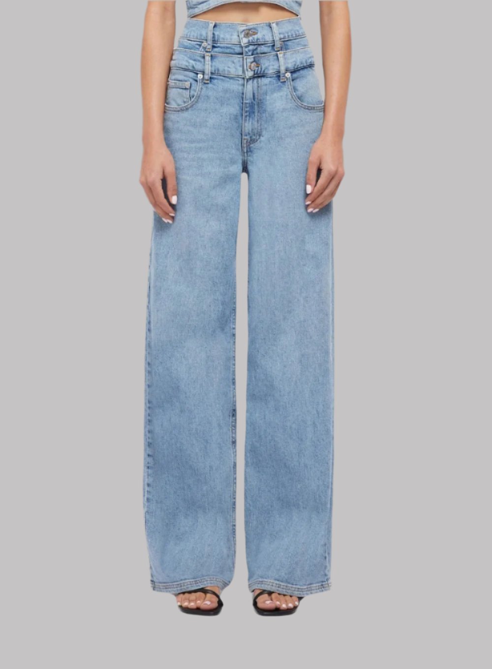 SIMKHAI | Kove Double Waistband Jean