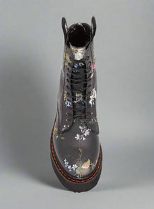 R13 | Floral Single Stack Boot