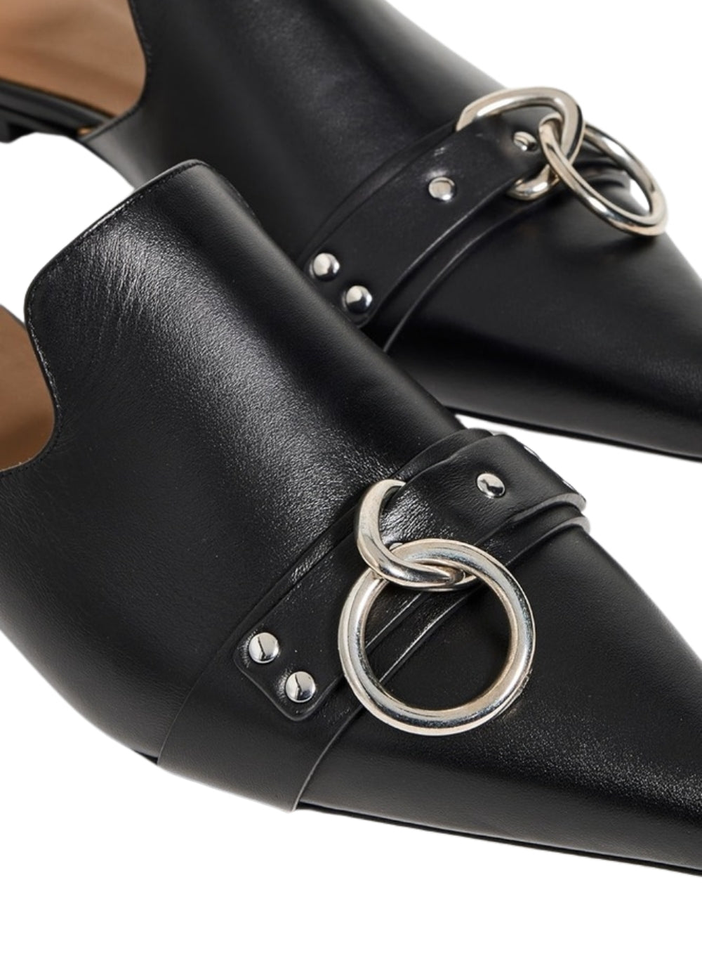 R13 | Pointed Toe Harness Mule