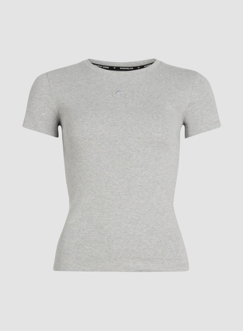 MARINE SERRE | Organic Cotton Ribbed Tee