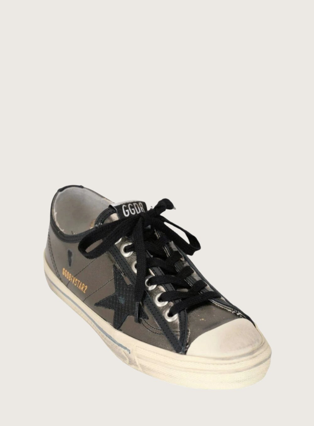 GOLDEN GOOSE | V-Star Laminated Sneakers With Python Print Star