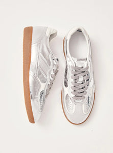 ALOHAS | Tb. 490 Rife Shimmer Silver Cream Sneakers