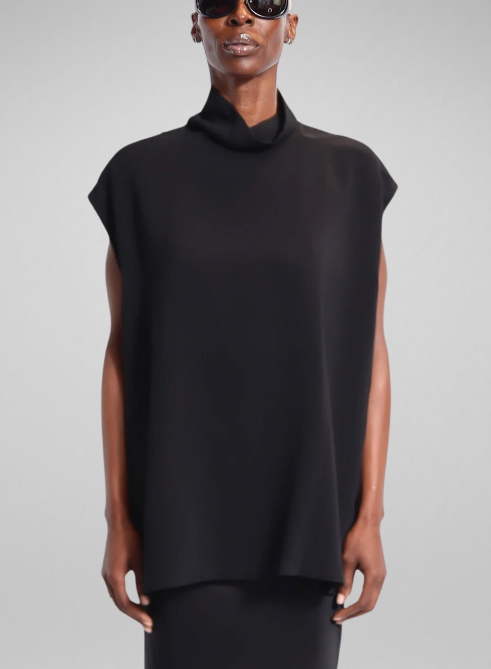 RICK OWENS | EDFU Mock Neck Top