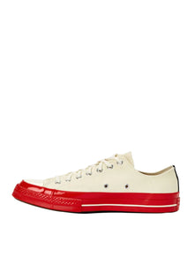 COMME DES GARÇONS PLAY x CONVERSE | Chuck Taylor 
70 Low-Top Sneaker