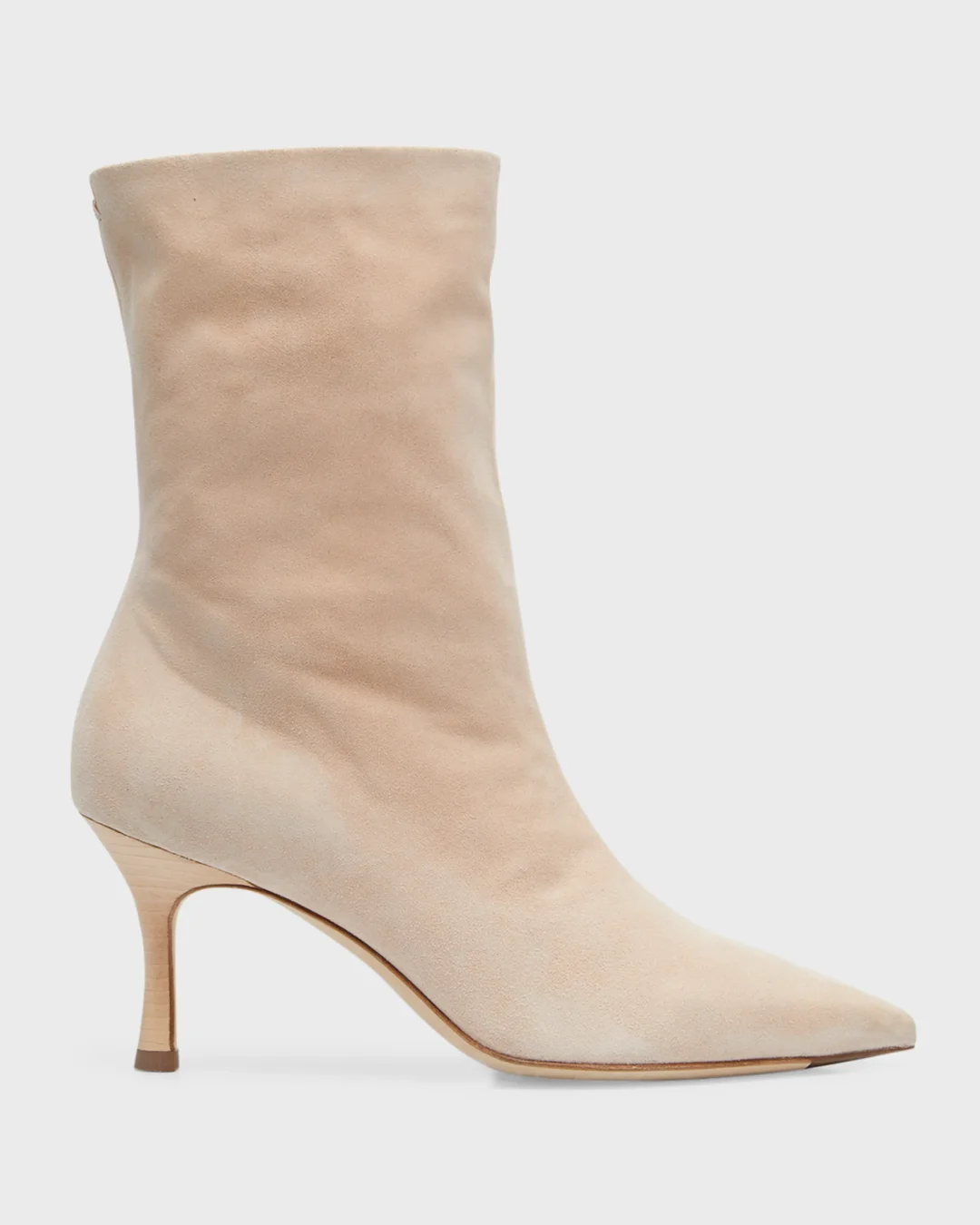 Rag 
Bone Salmon Pink Brea Slouchy Suede Ankle Boots