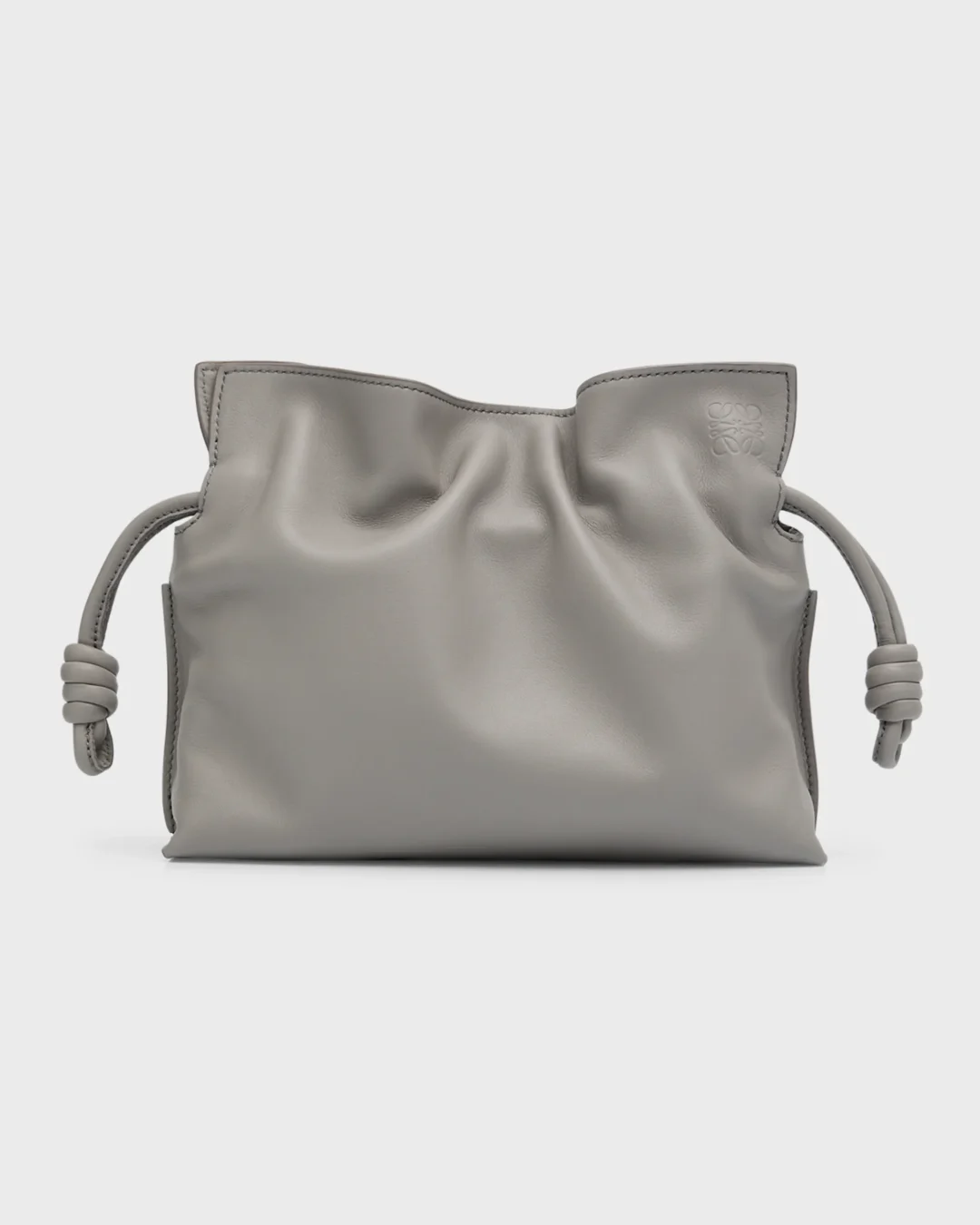 Loewe Flamenco Mini Napa Drawstring Clutch Bag