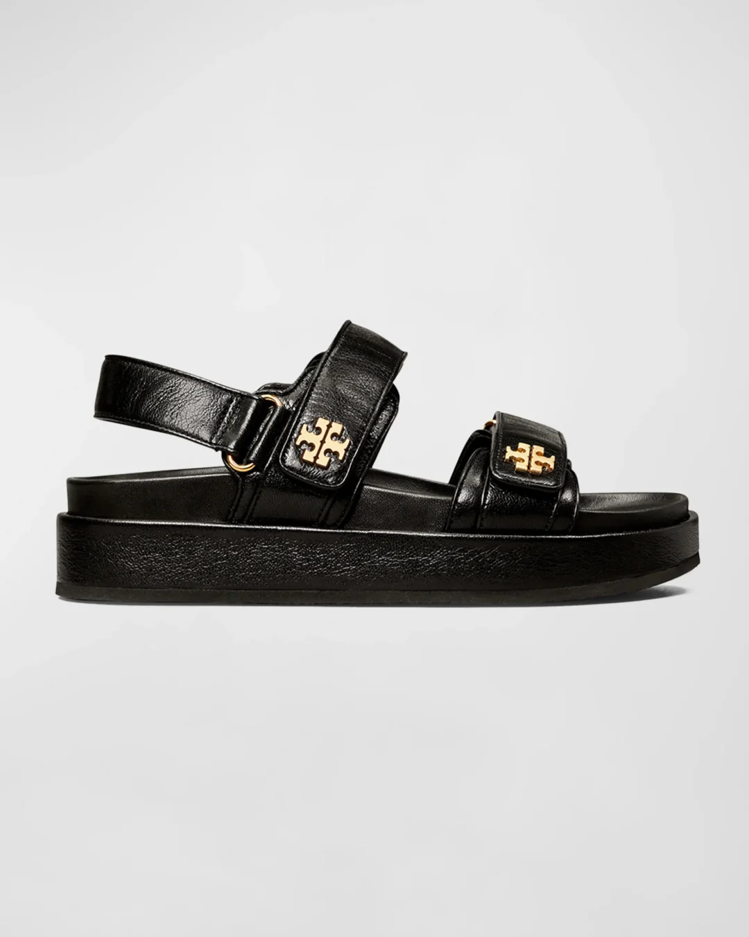 Tory Burch Kira Leather Dual-Band Sport Sandals