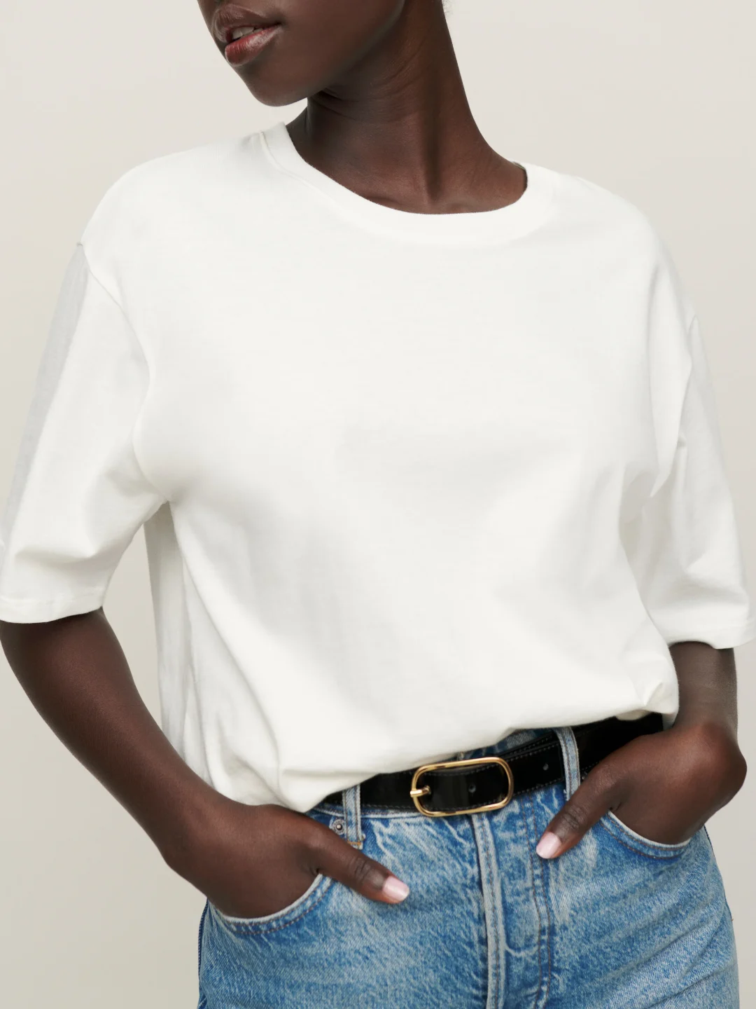 Reformation Oversized Crewneck Tee