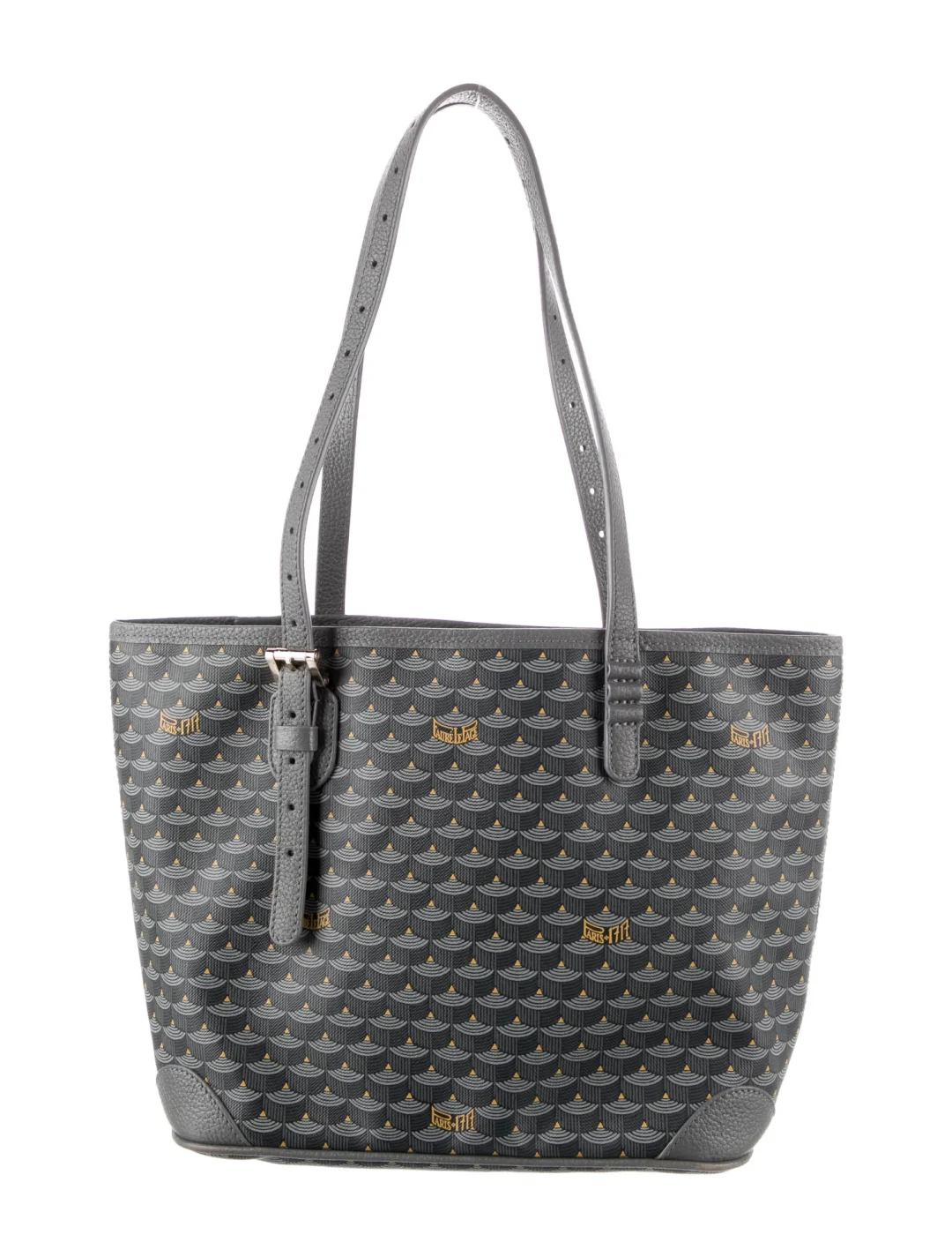 Grey Fauré Le Page Daily Battle Leather Tote 