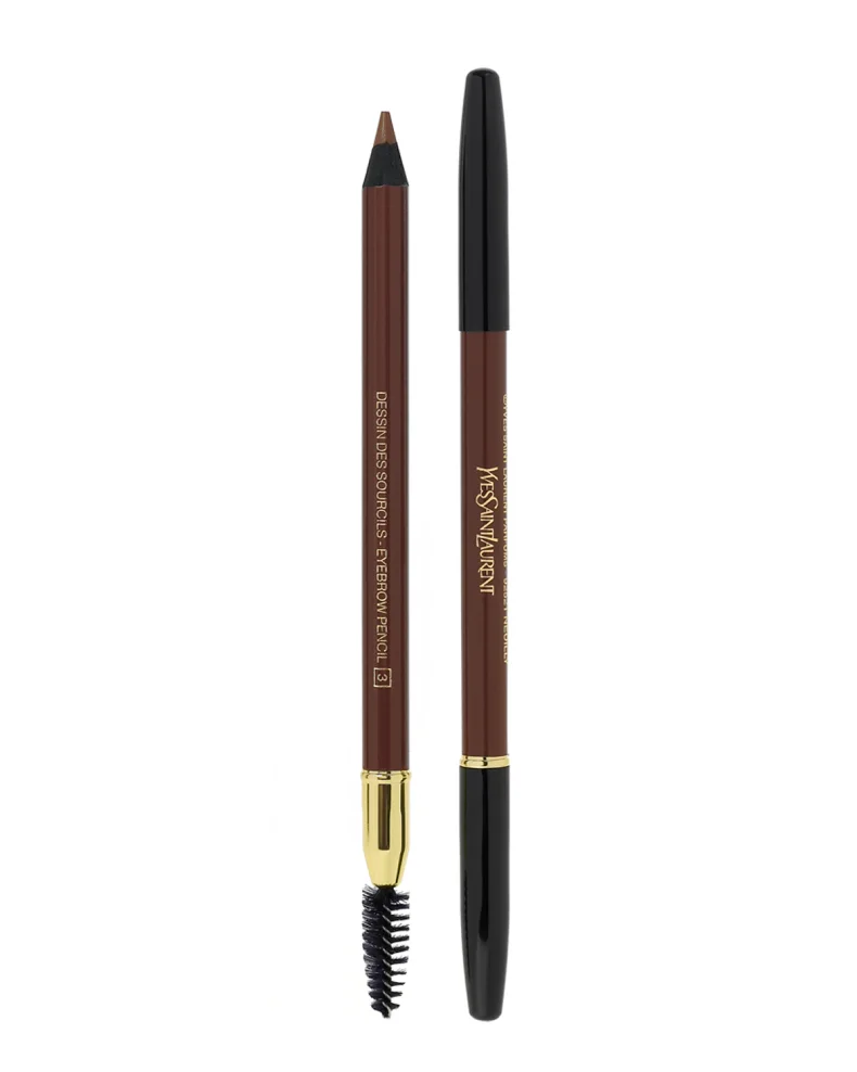 Brown Saint Laurent Eyebrow Pencil 