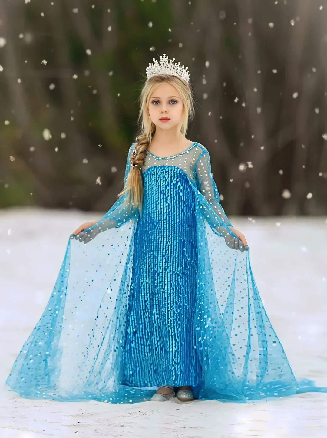 Elsa Halloween costume for girls
