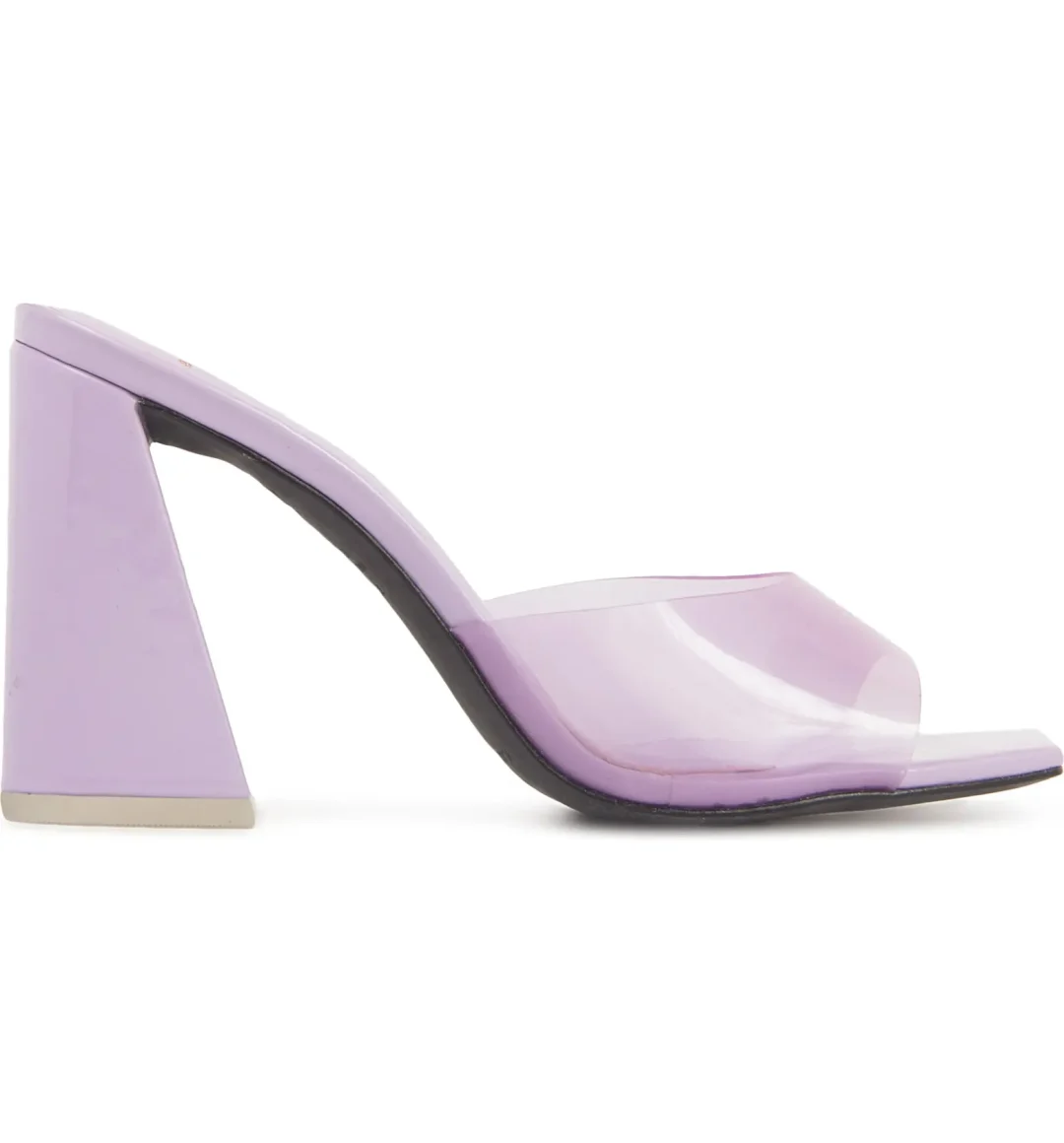 Lavender slide sandal