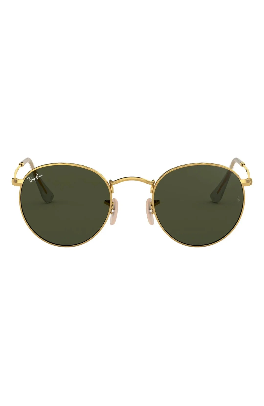 Gold Ray Ban round sunglasses