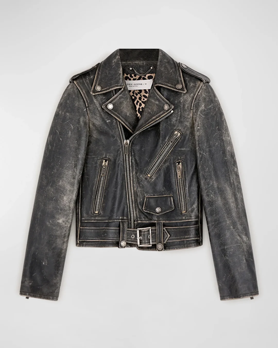 Golden Goose Golden Bull Leather Jacket
