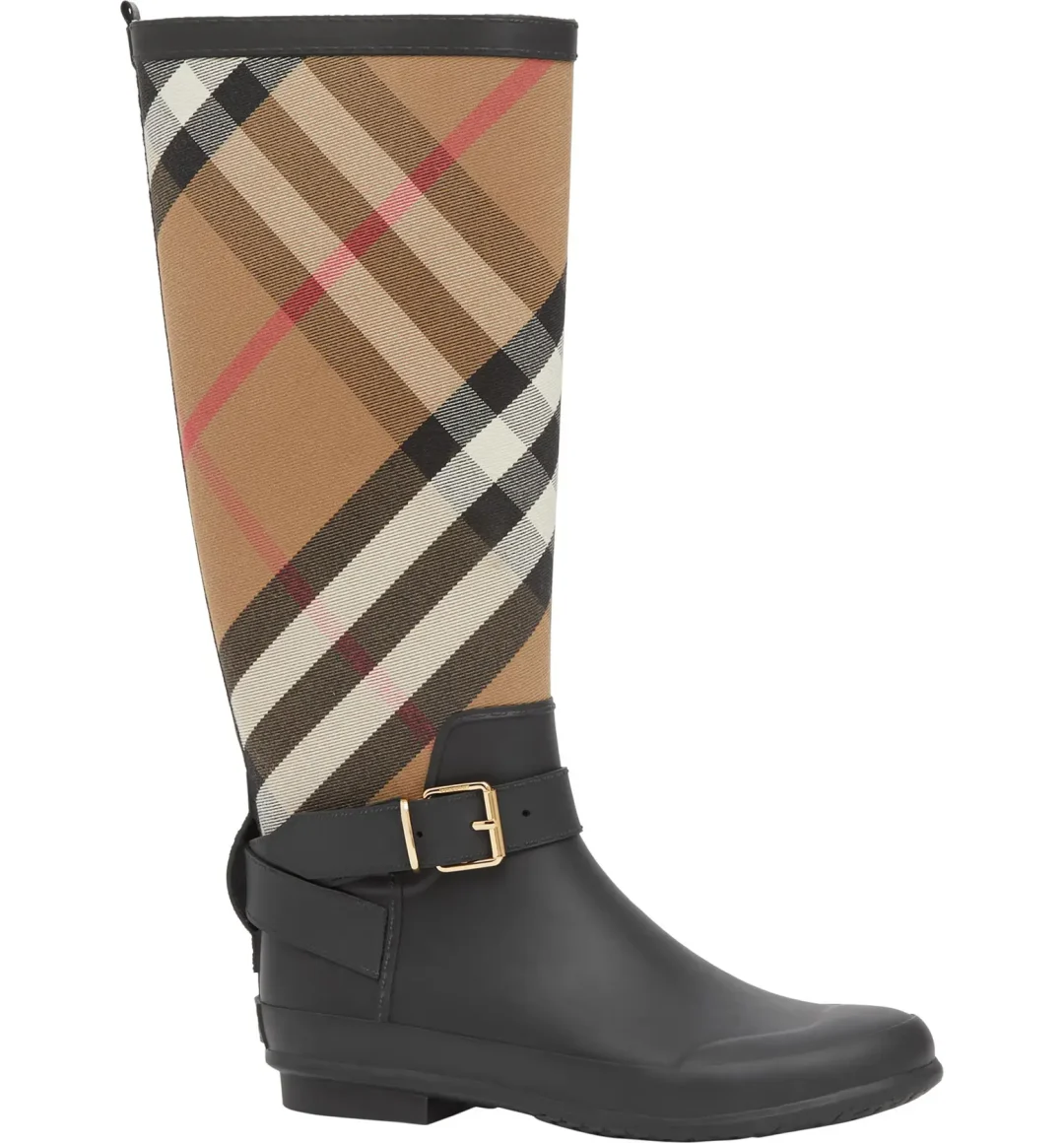 Burberry rain boots