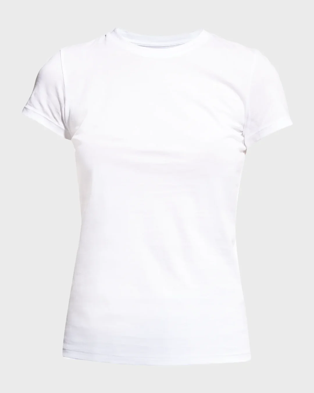 White cotton t-shirt