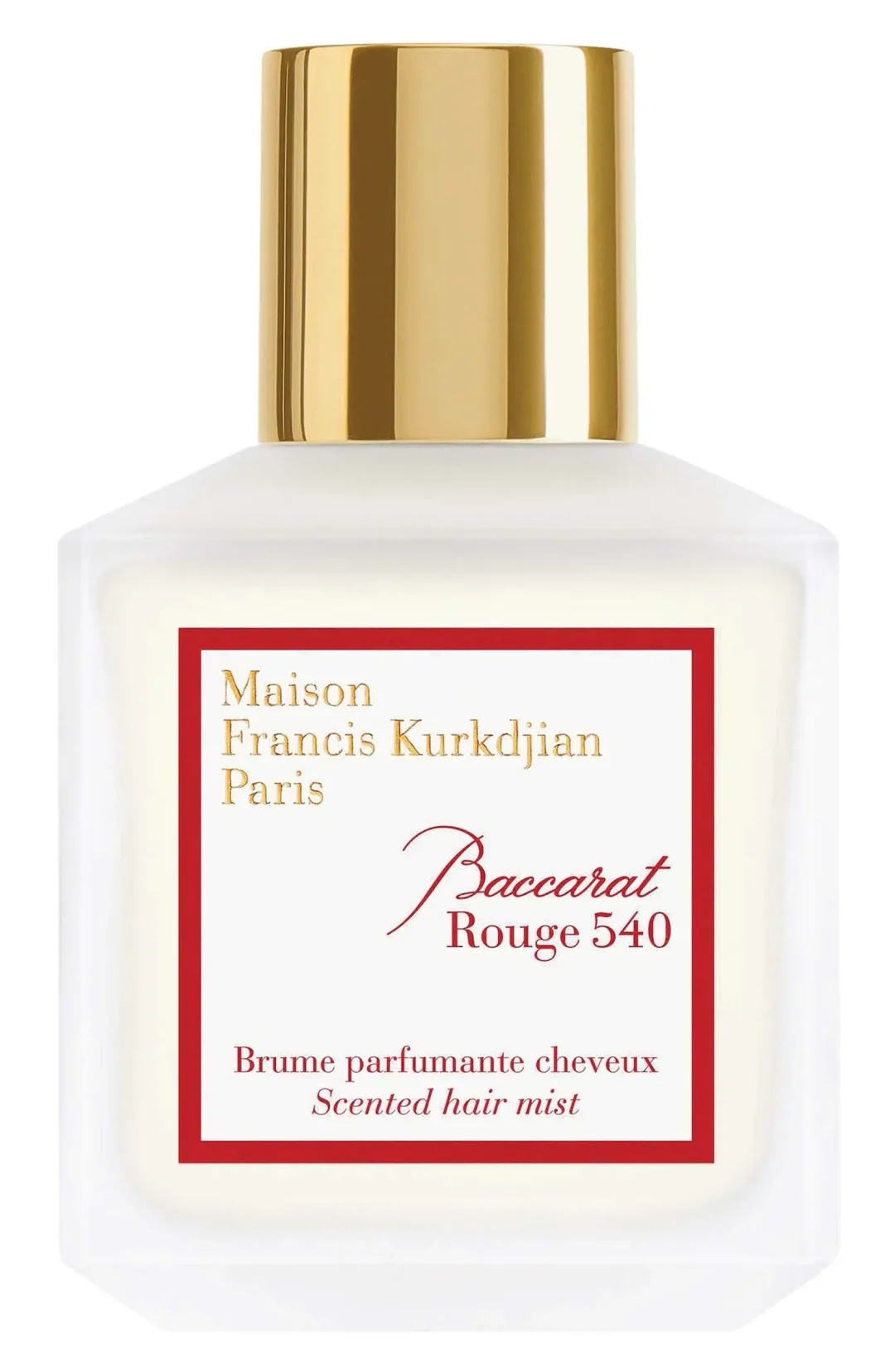 MFK Baccarat Rouge hair mist