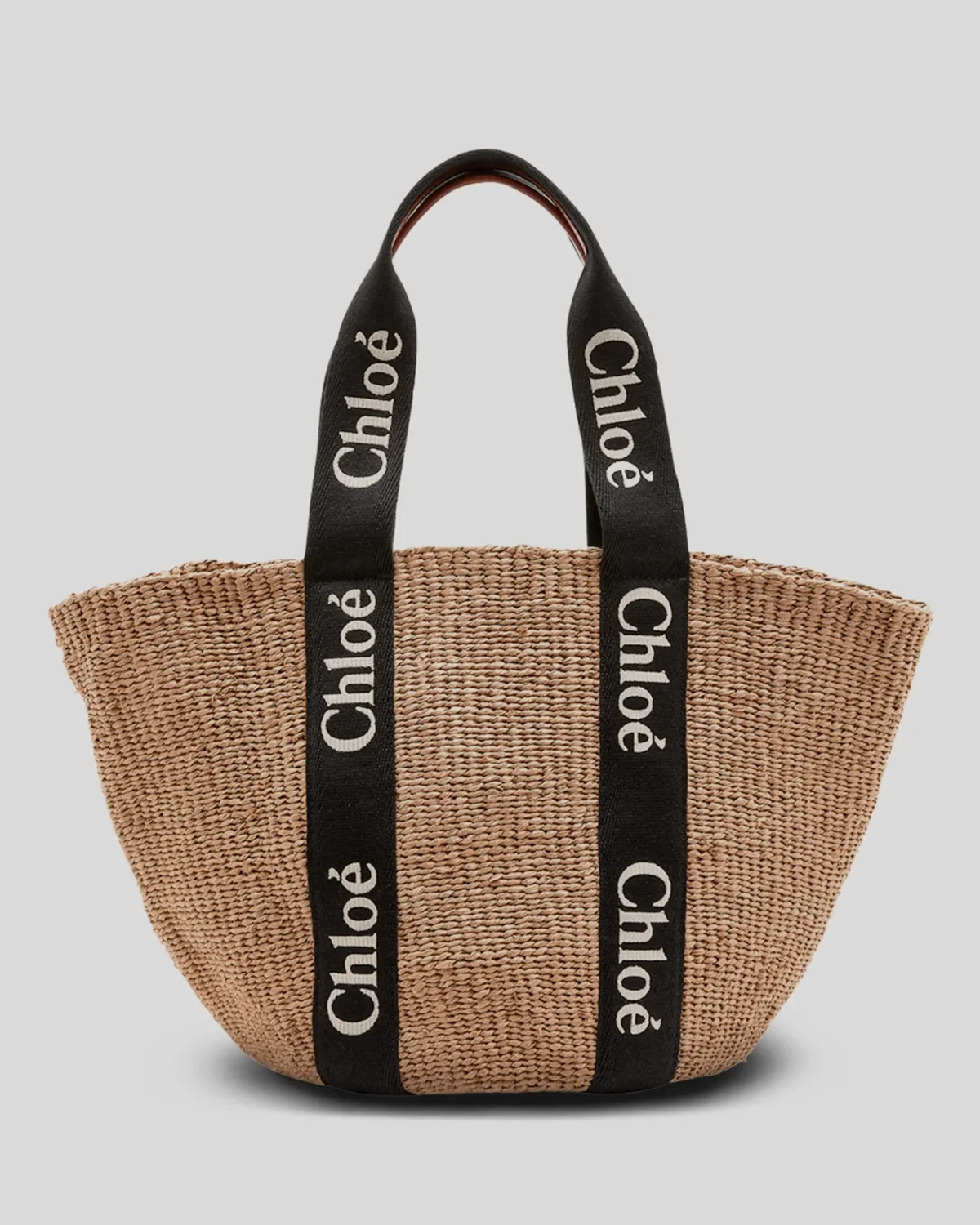 Chloe raffia basket bag.