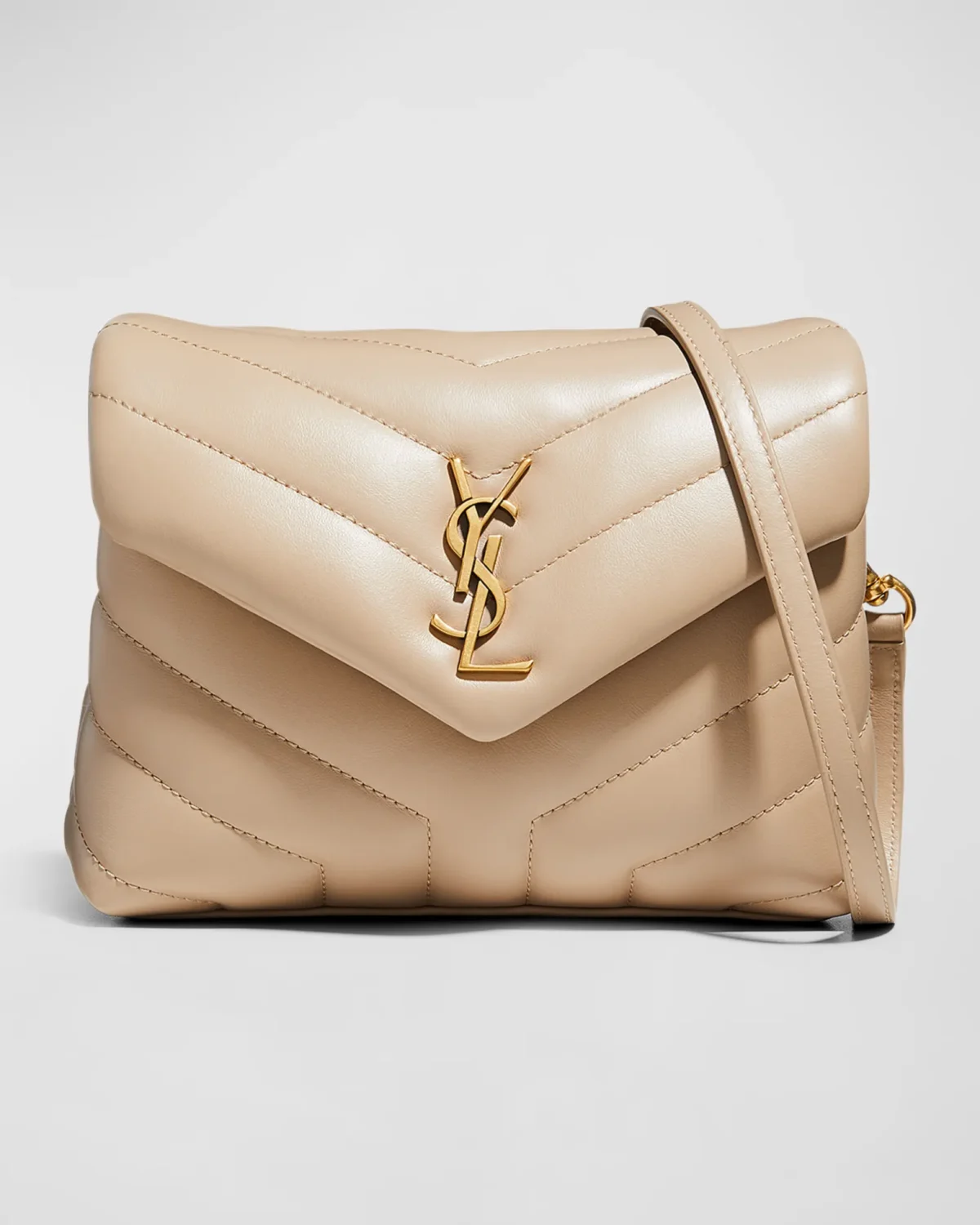 Beige YSL Toy Loulou